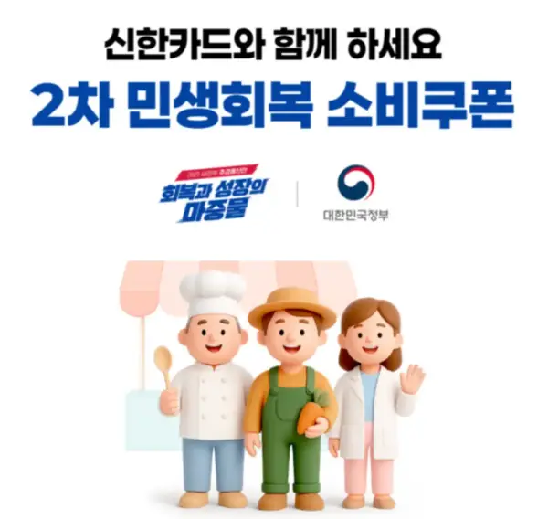 2차 민생회복 소비쿠폰, 어디서 신청하는 게 가장 유리할까?(카드사·간편결제별 혜택 완전 비교)
